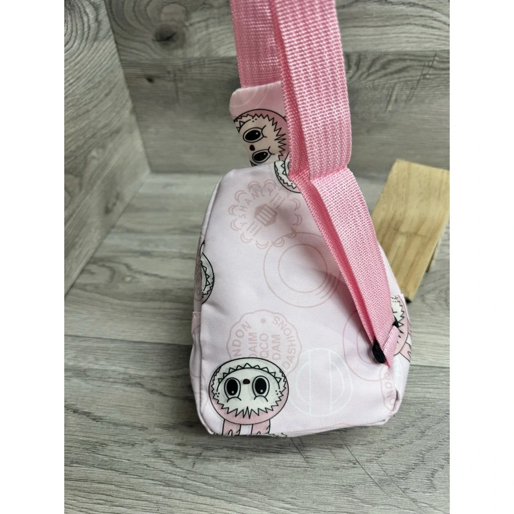 Kids Cartoon Monsters  Mini Crossbody Chest Bag Monster Pink